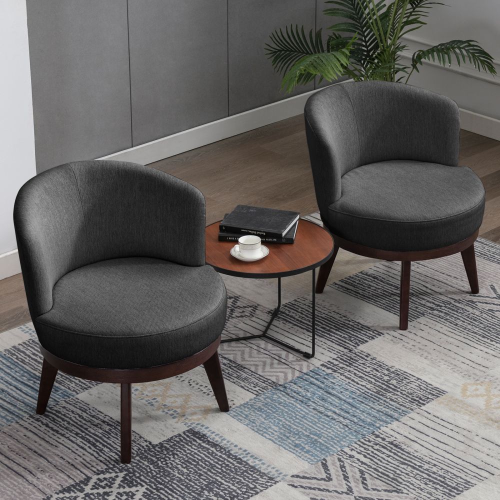 Mjkone 360 Degree Swivel Accent Chair