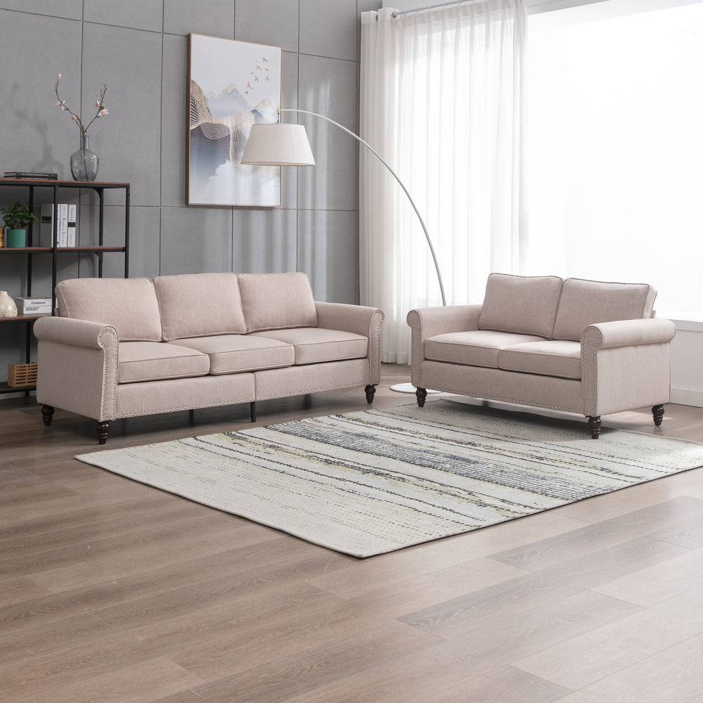 Mjkone 1/2/3/4/5/6-Seater Free Combination Sectional Sofa Set