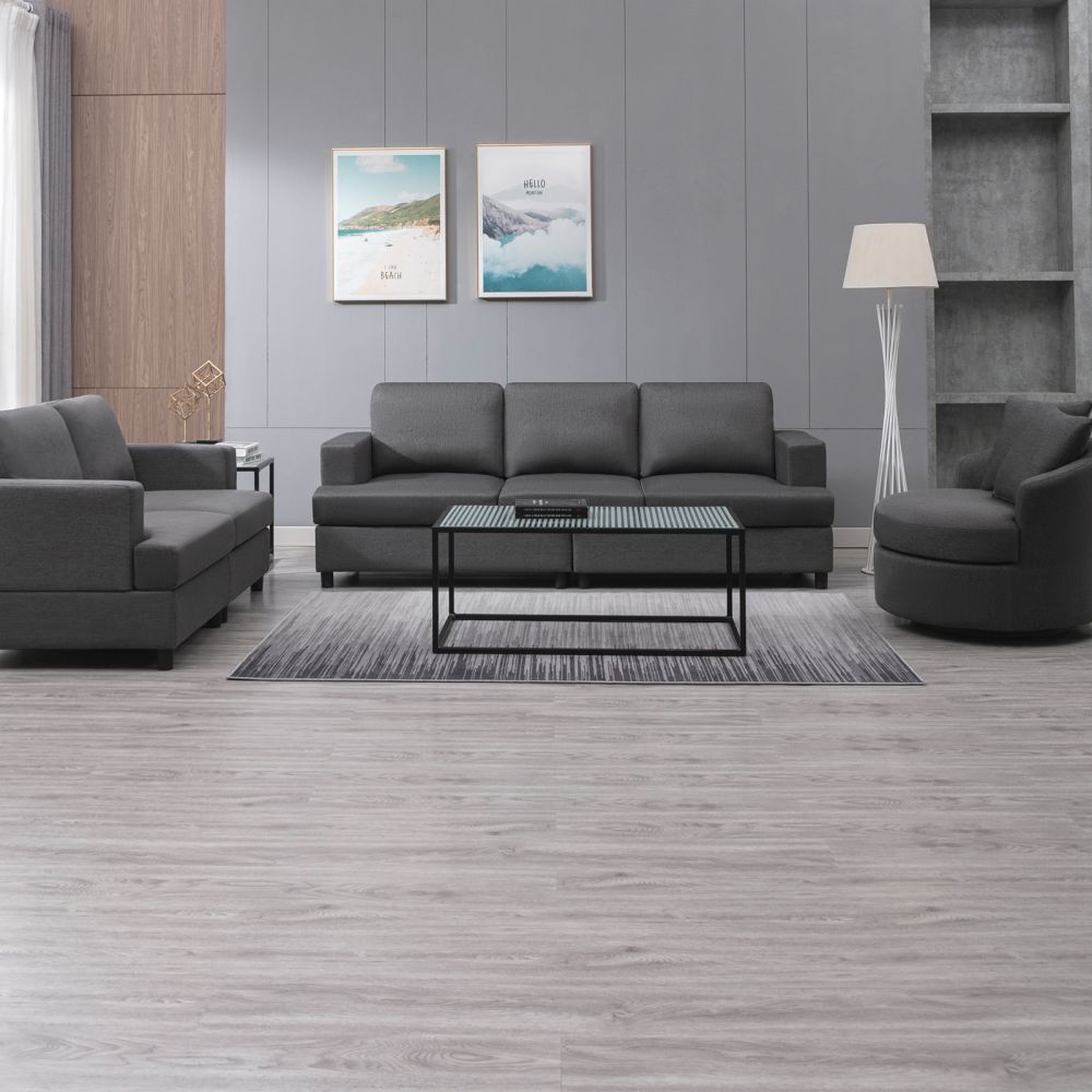 Mjkone Convertible Sectional Couch Sofa Set for living Room