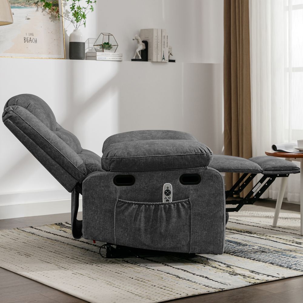 Mjkone Electric Massage Recliner Chair with Heat Vibration Function
