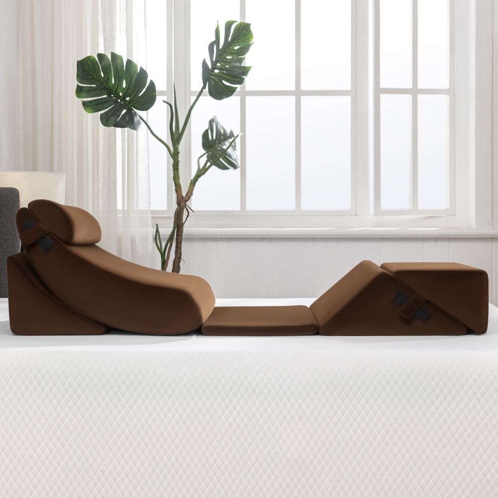 Mjkone 6PCS Orthopedic Bed Wedge Pillow for Sleeping