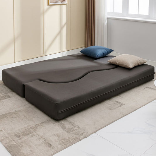 Mjkone Full/Queen Size Convertible Futon Sofa Bed