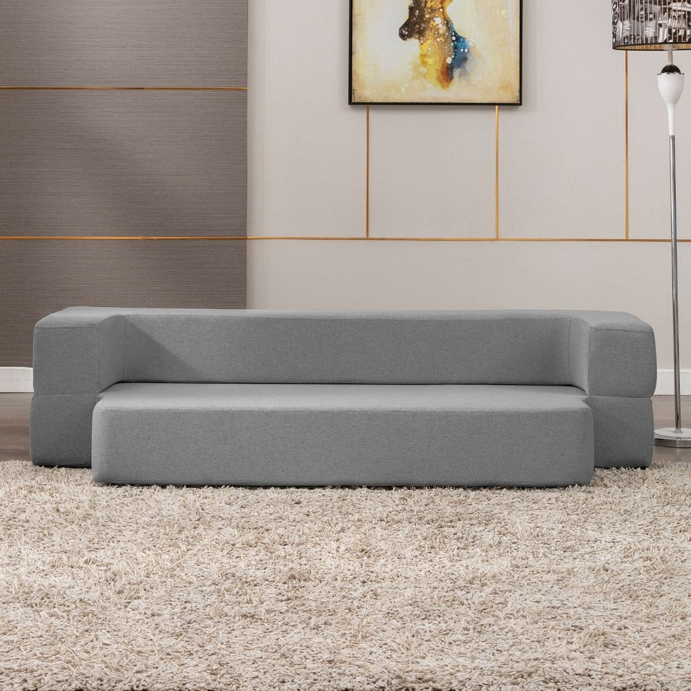 Couch Sofa Bed | Folding Convertible Sofa With Futon Ottomans - Mjkonesofa bed