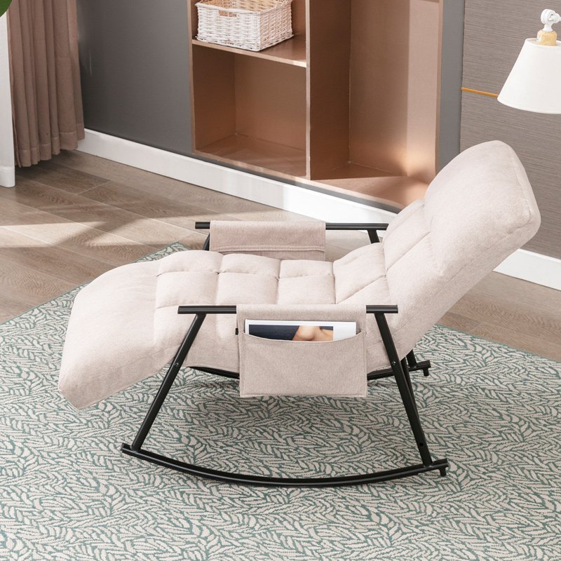 Recliner | Modern Adjustable Rocking Recline Chair Lazy Lounger - Mjkonerecline chair