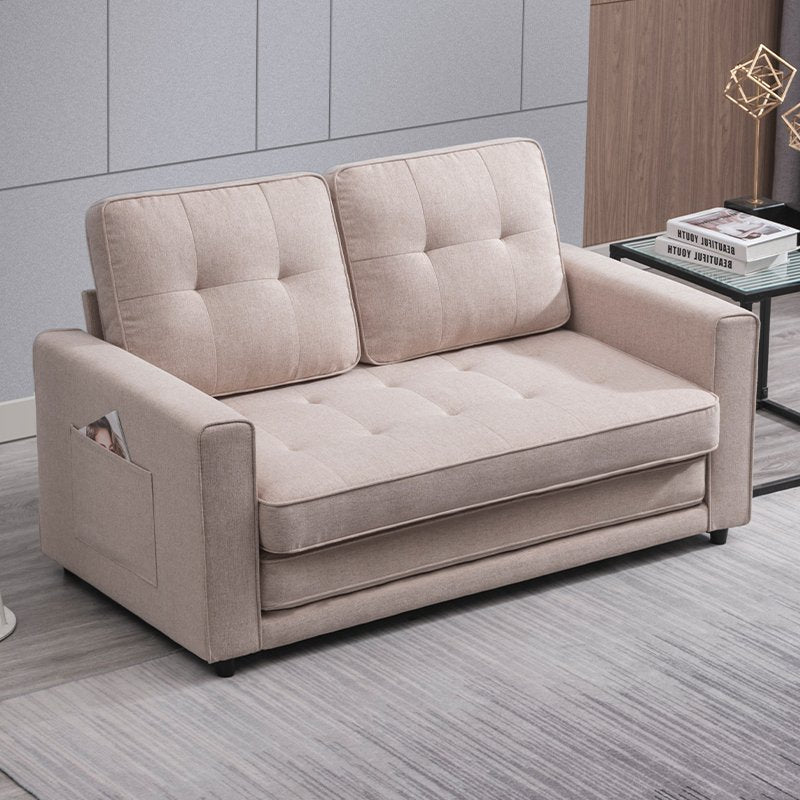 Sofa Bed | 3-in-1 Sleeper Sofa Convertible Upholstered Couch - Mjkonesofa bed