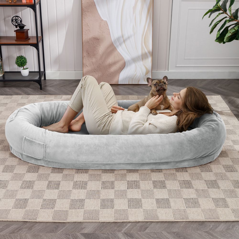 Mjkone Adult-Size Human Dog Bed