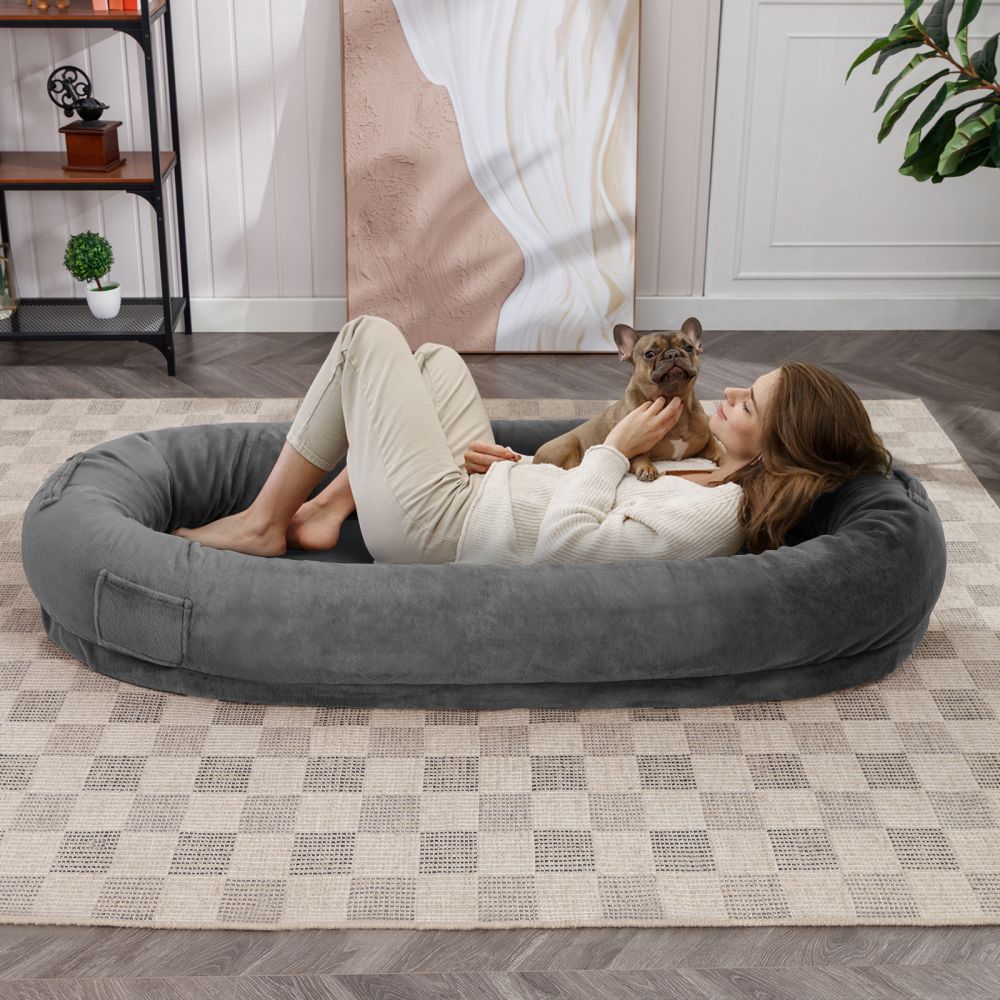 Mjkone Adult-Size Human Dog Bed