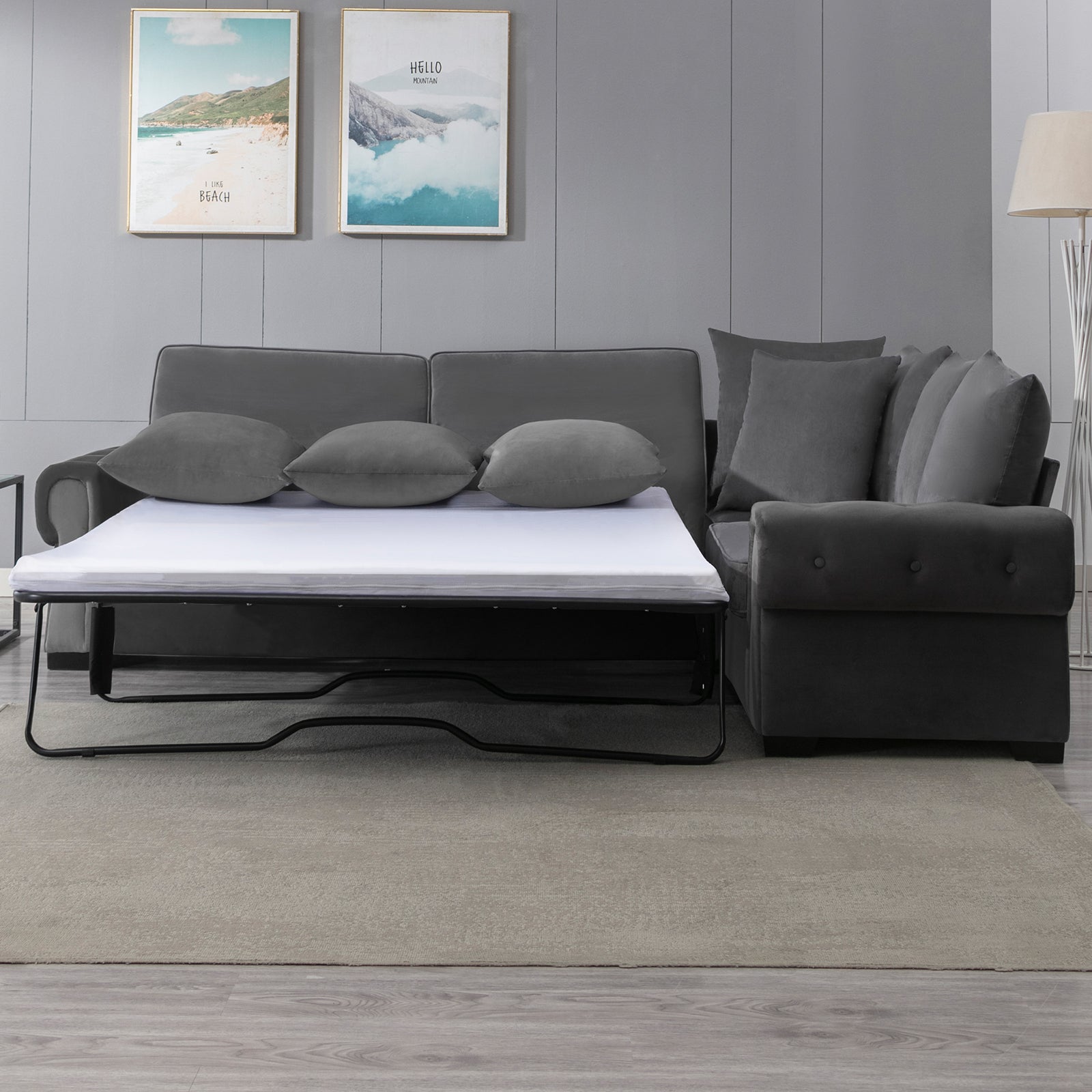 Pull Out Most Comfortable Futon Ever Mjkone Pull Out Sofa Bed, In