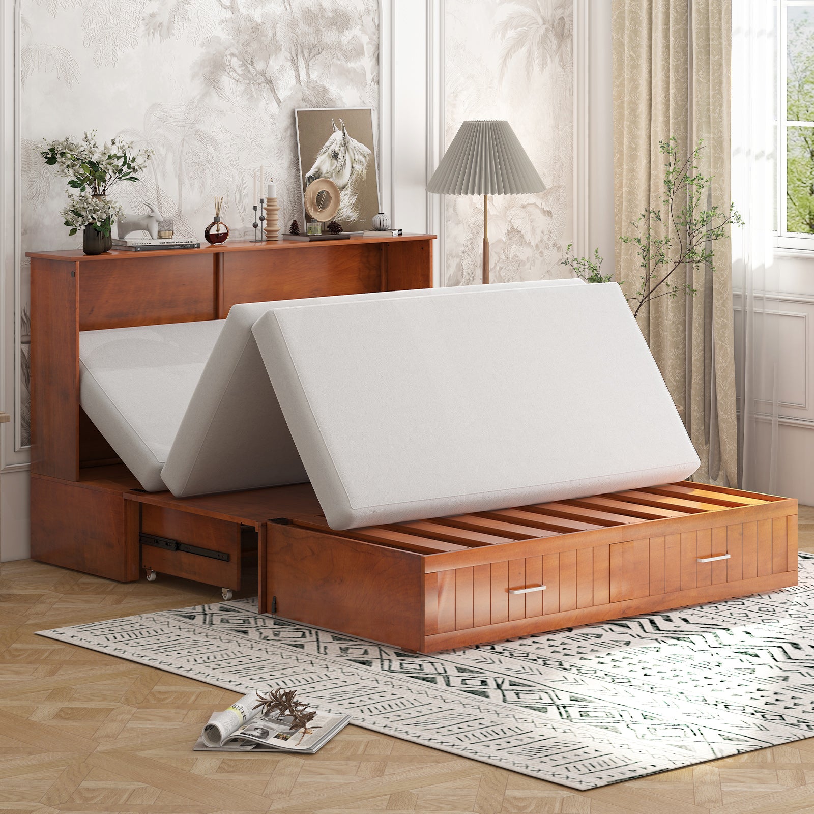 Murphy bed store folding mattress