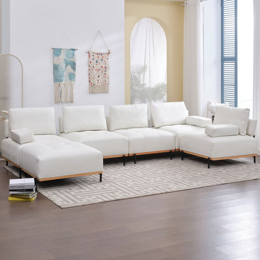 Mjkone Minimalist Design Free Combination Modular Sectional Sofa