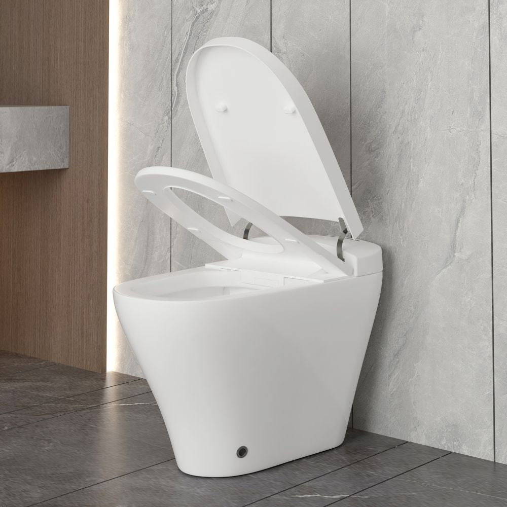 Mjkone Foot Sensing Flush Bidet Smart Toilet