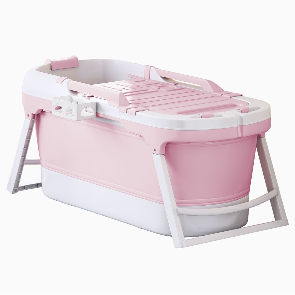 Mjkone Portable Folding Bathtub for Adult