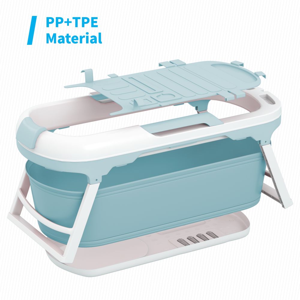 Mjkone Portable Folding Bathtub for Adult