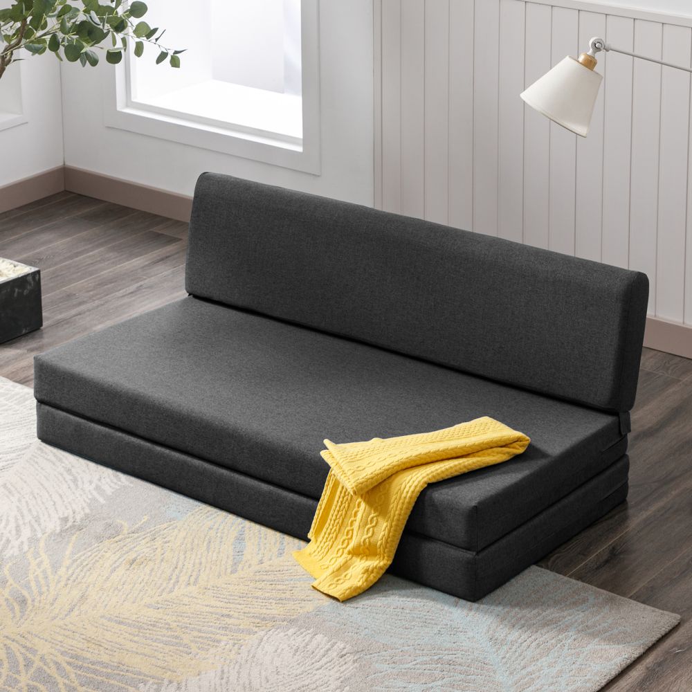 Mjkone Foldable Sleeper Sofa Bed Convertible Floor Mattress