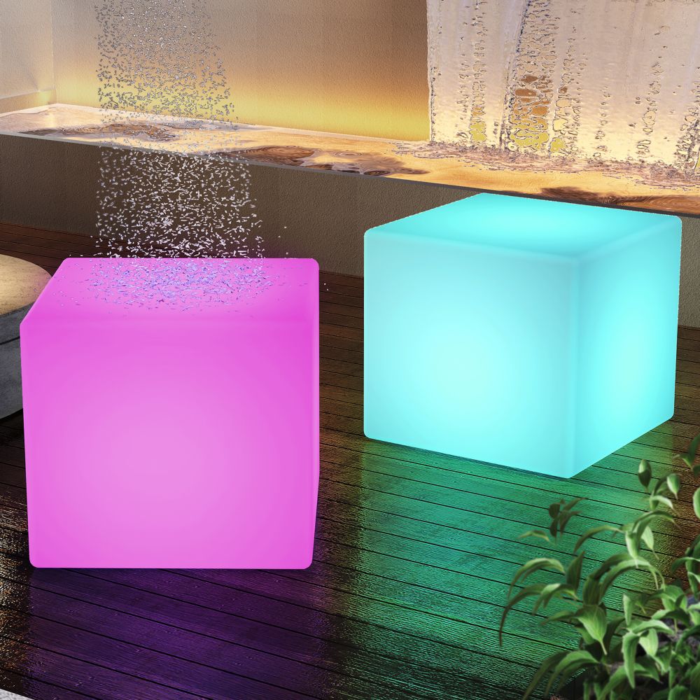 Mjkone 20 Color Changing LED Light Cube