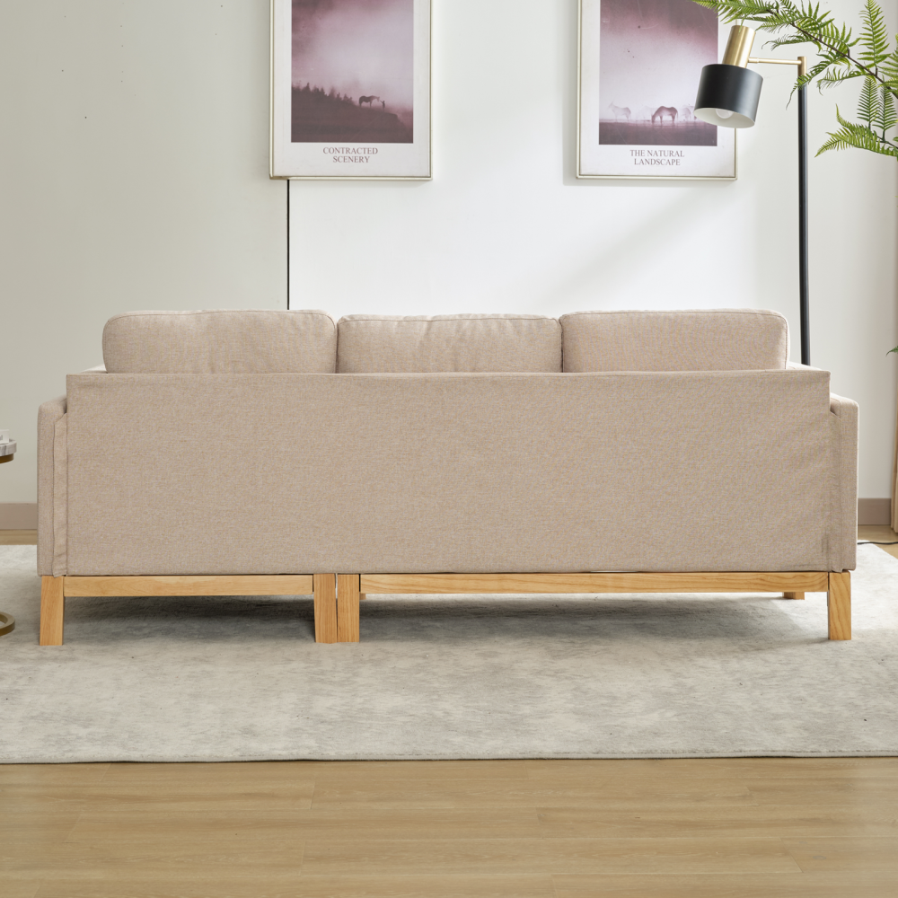 Mjkone L-Shaped Sectional Sofa With Chaise