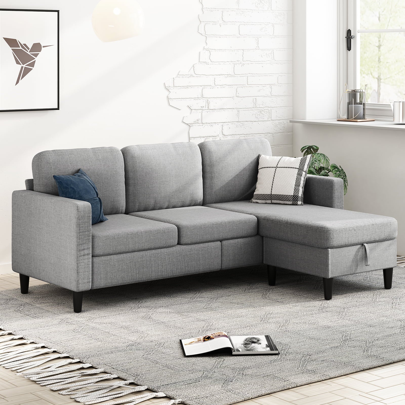 Small deals ottoman sofa