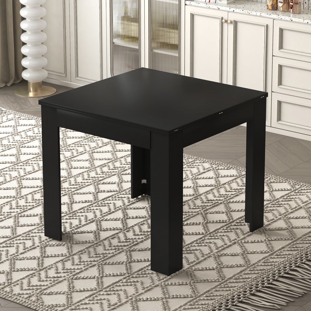 Mjkone Modern Folding Extendable Dining Table for 4/6