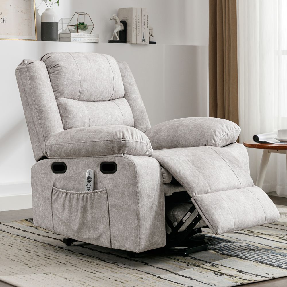 Mjkone Electric Massage Recliner Chair with Heat Vibration Function