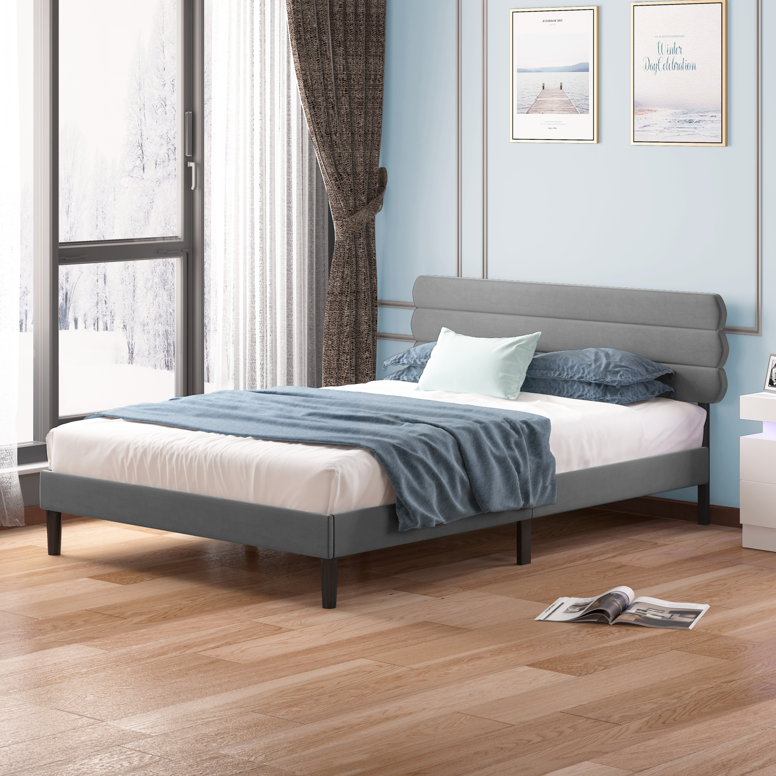 Blackstone elite kerrigan panel bed frame deals