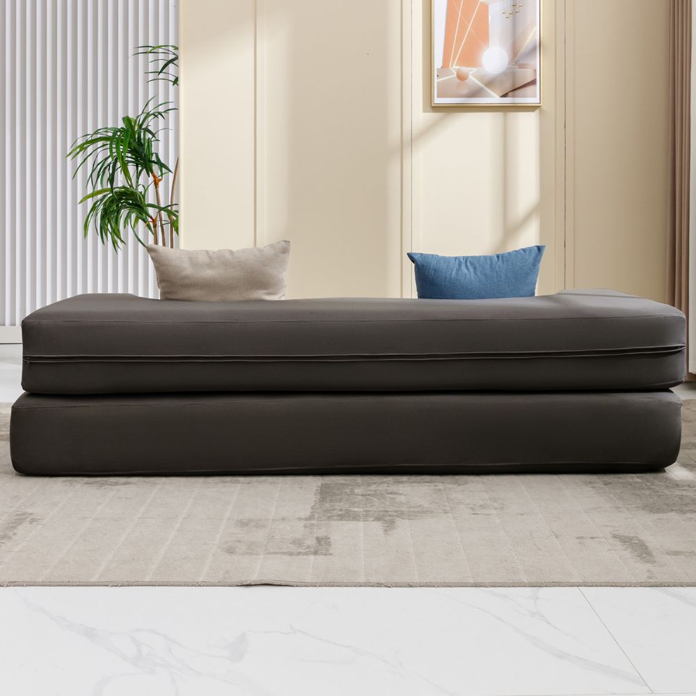 Mjkone Full/Queen Size Convertible Futon Sofa Bed