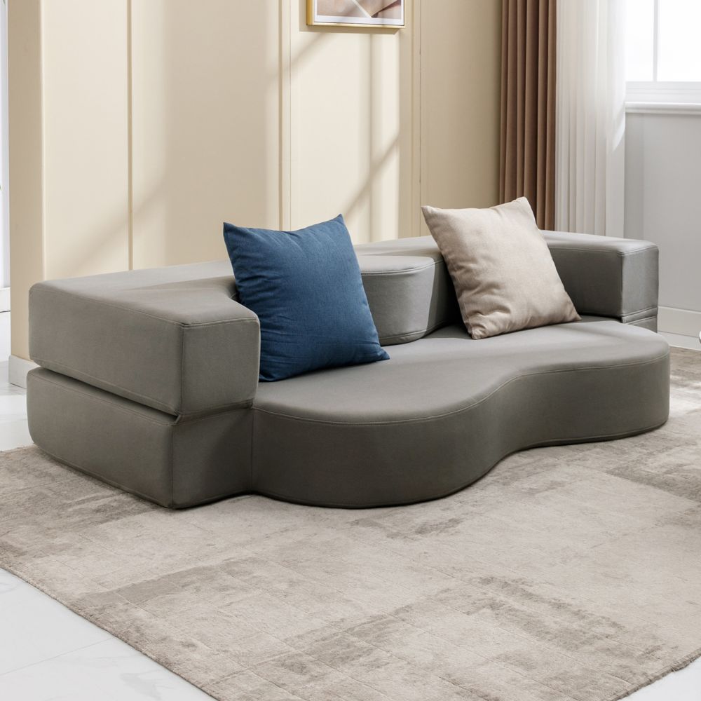 Queen Size Convertible Futon Sofa Bed Couch
