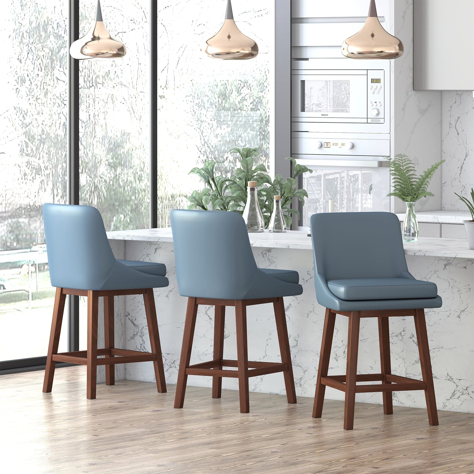 Bar stools with discount cushion seat and back