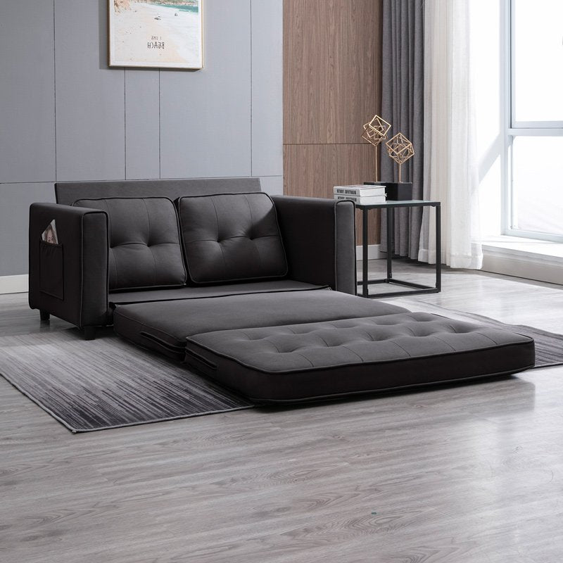 Convertible Sofa Bed | Modern 3-in-1 Folding Sleeper Cot Tri-Fold Multi-Function Loveseat - Mjkonesofa bed
