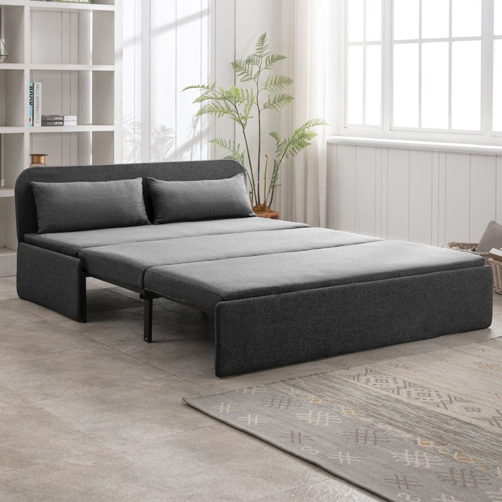 Mjkone In Pull Out Sofa Bed Couch Reclining Loveseat Couch