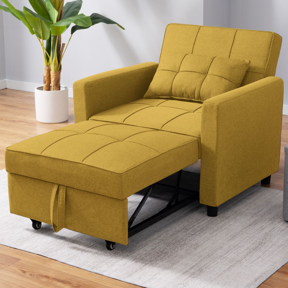Recliner Sleeper Single Sofa
