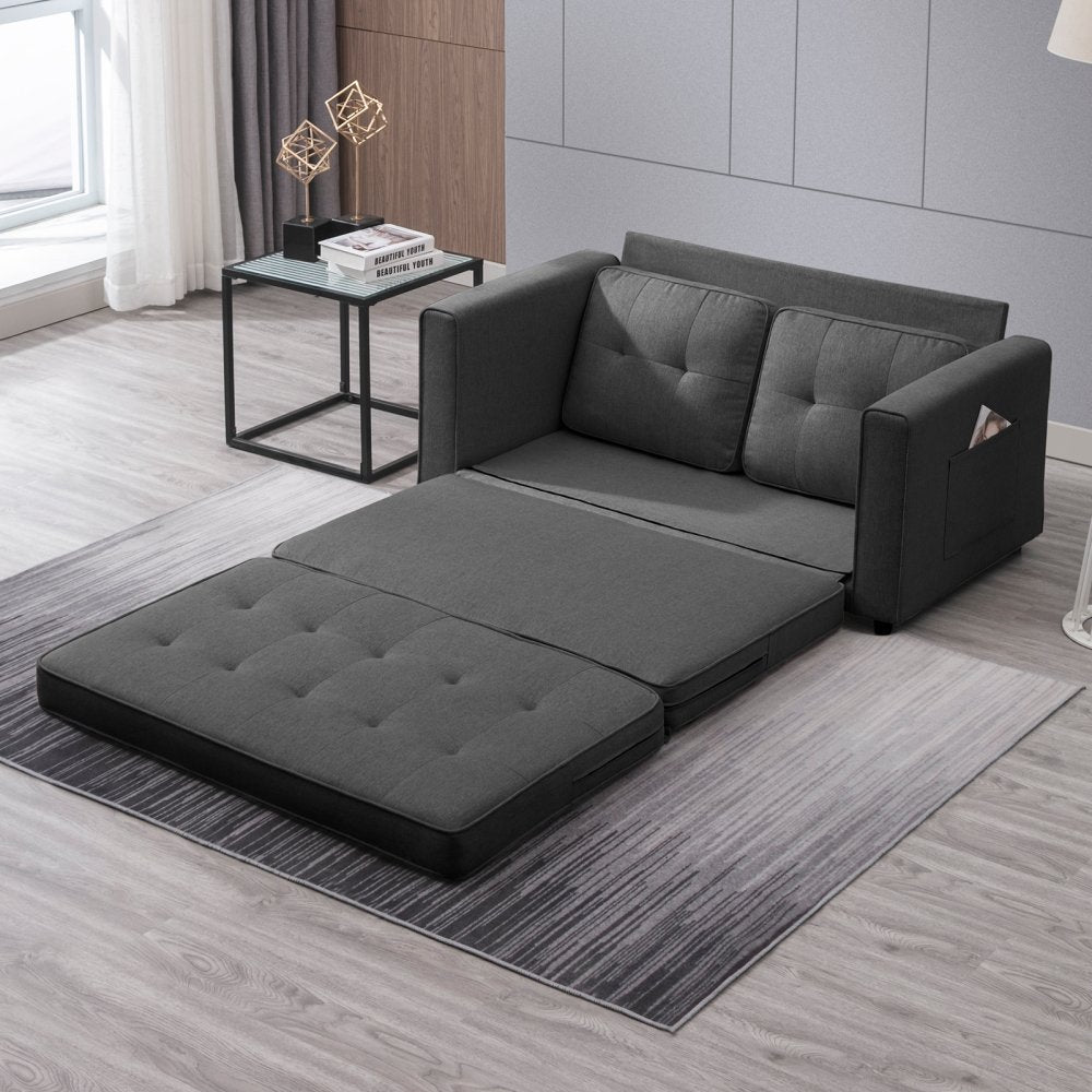 Modern Faux Leather Sofa Bed Couch, Convertible Folding Sofa Bed, 3 Seater Sofa  Click Clack Bed Sleeper for Living Room - Bed Bath & Beyond - 36687113