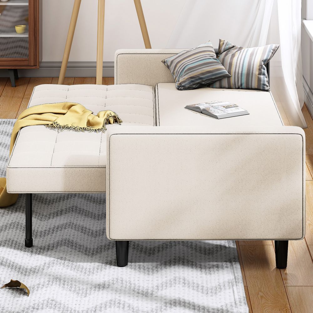 Mjkone Sofa Bed 83“ W Sleeper Loveseat Sofa With Cushion - Mjkonesofa