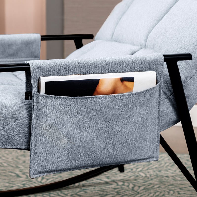 Recliner | Modern Adjustable Rocking Recline Chair Lazy Lounger - Mjkonerecline chair