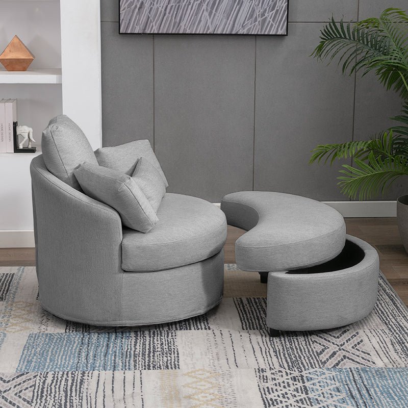 Mjkone Accent Swivel Chair Sofa With