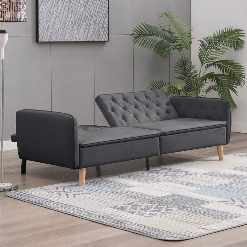 Sofa Bed | Convertible Futon Couch, Loveseat Sleeper with Adjustable Backrest - Mjkonesofa bed